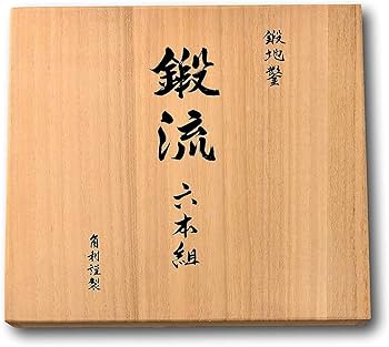KAKURI Japanese Wood Chisel Set Damascus 6 Piece for